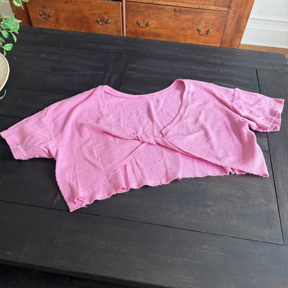 Aerie Oversized Layer Crop Top - Size XL